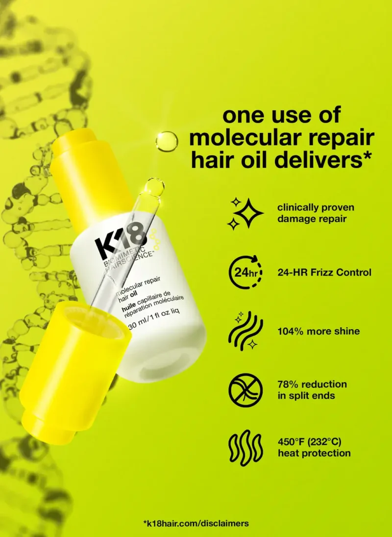 K18 molecular repair hair oil (2)